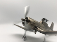 【コルセア戦闘機ガスライター】　米軍Ｆ４Ｕ-１ 　1960～70年代　日本製　新古品