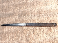 【 馬針小柄 】　片菖蒲造　半月石突形柄頭　～江戸時代