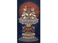 「馬頭観音」掛軸 絹本：仏画 仏教美術