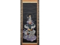 仏画（普賢菩薩）紙本　掛軸（Buddha　Buda）